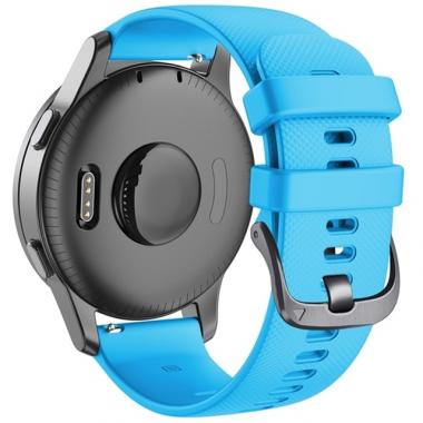 РЕМЕШОК GARMIN FORERUNNER 570 - 42 ММ | 645 | 245 | 165 | 55 - BLUE | ГОЛУБОЙ 20 ММ 010-70005-54